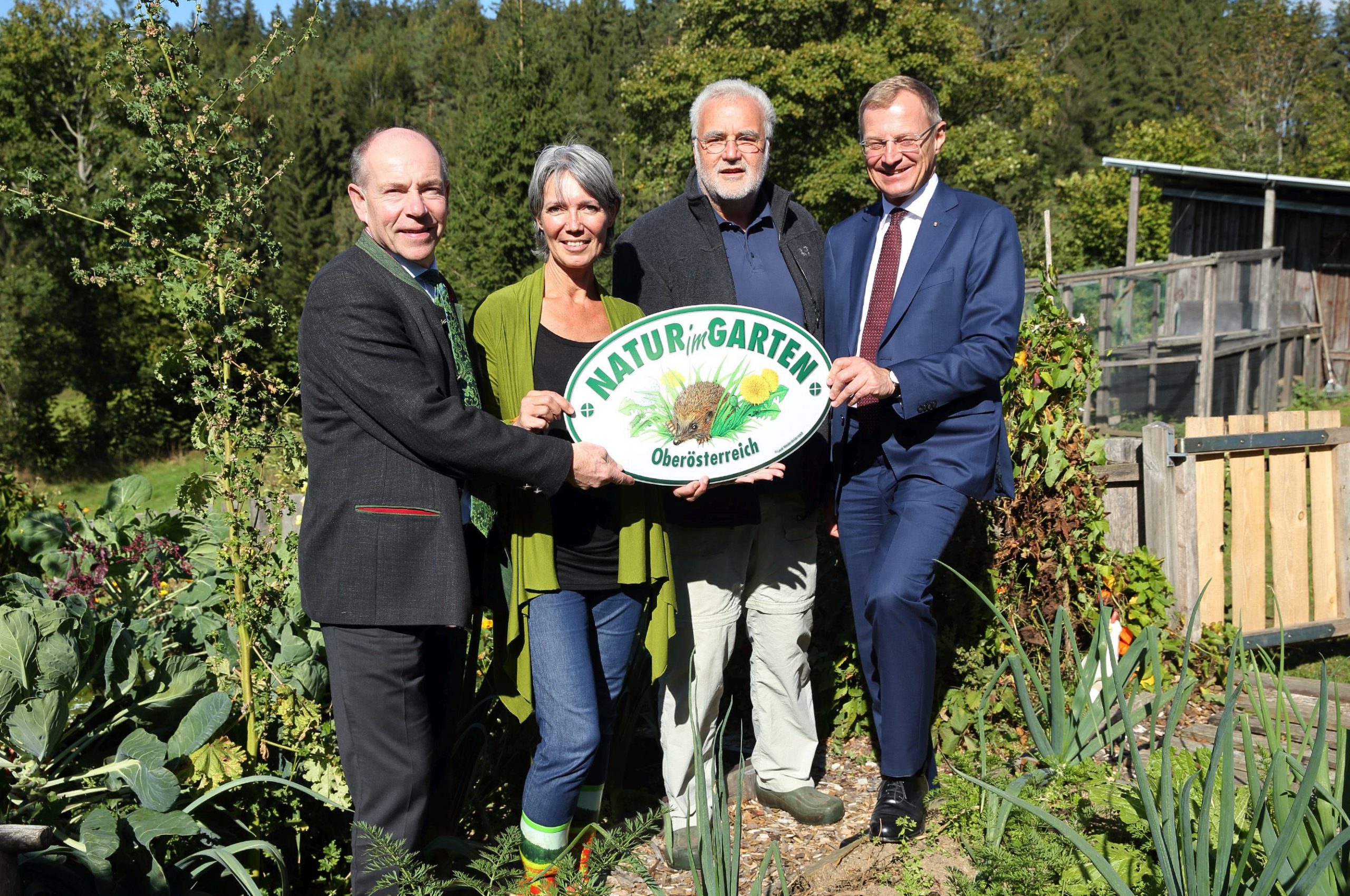 300. Natur im GartenPlakette für das Gartenparadies von Manuela
